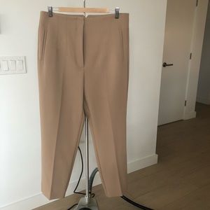 Zara cropped tapered tailored trousers (NWOT)